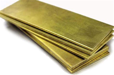 brass sheet metal work|1 inch thick brass plate.